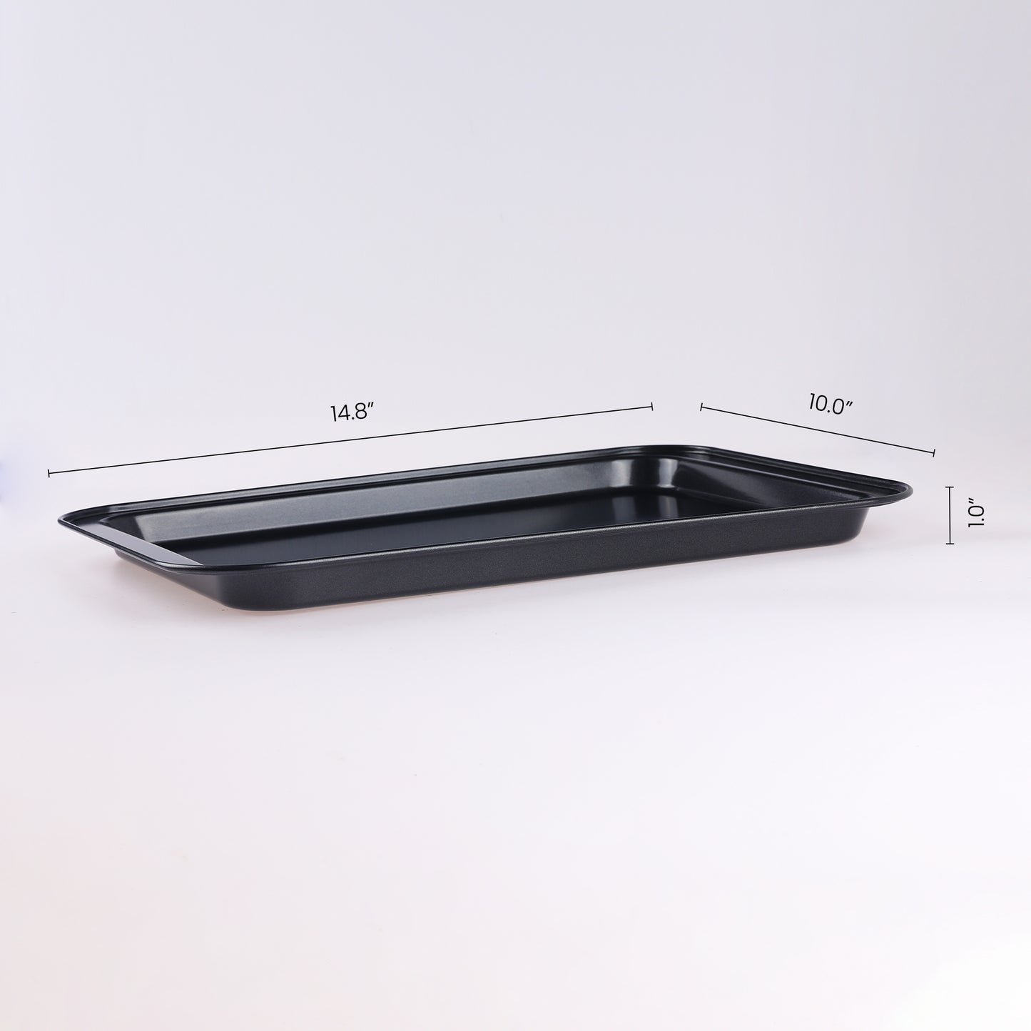 Baking Sheet Pan Set of 3, Rectangular Warp Resistant Nonstick Cake Pan
