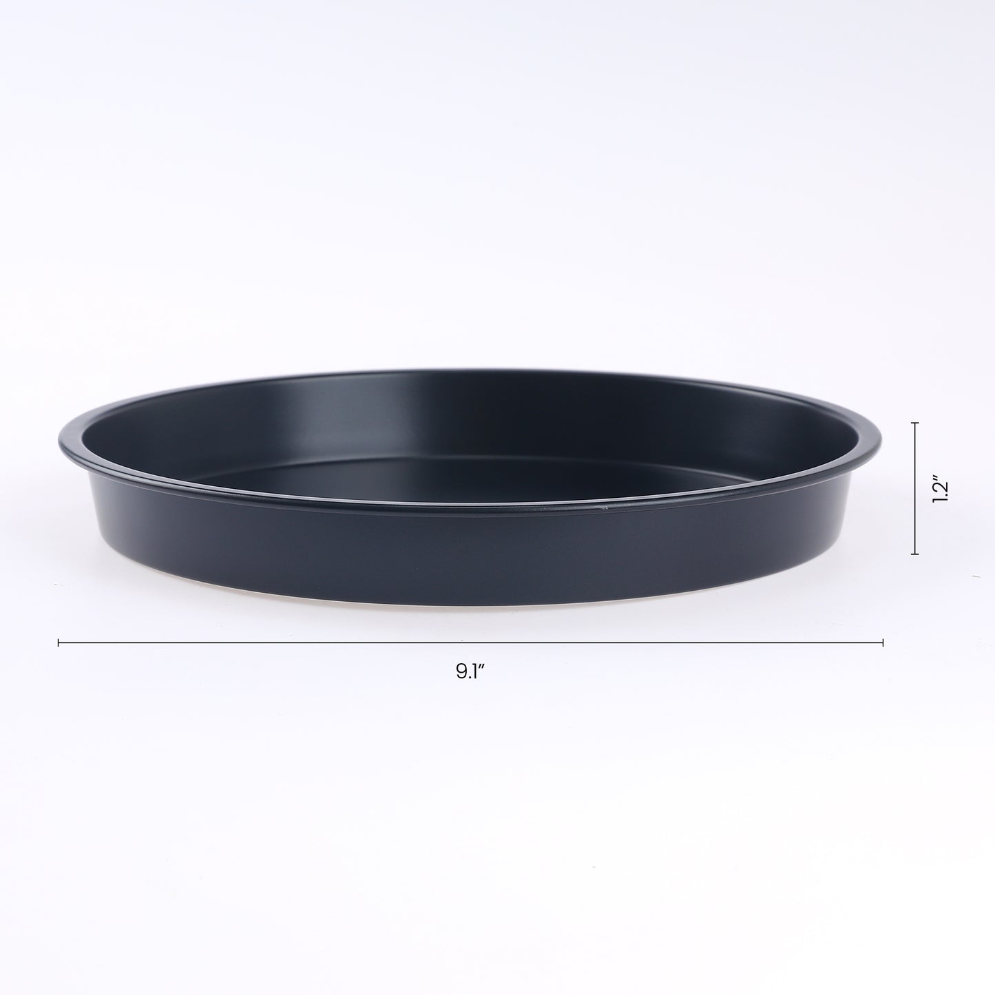 Baking Sheet Pan Set of 2, Cookie Sheets, Warp-Resistant Nonstick Round Cake Pan