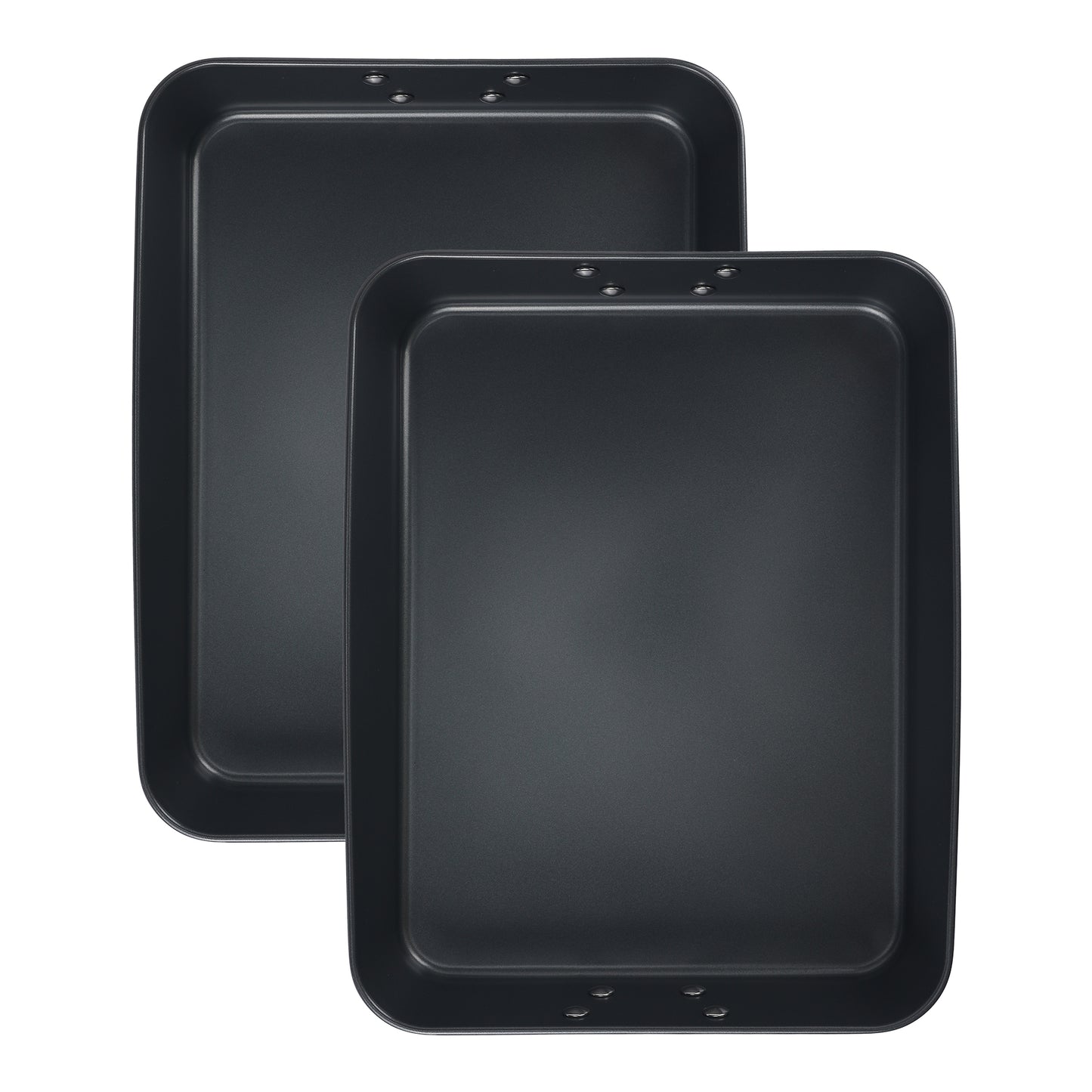 Baking Sheet Pan Set of 2, Cookie Sheets for Oven Cooking, Large Thick Sheet Pans