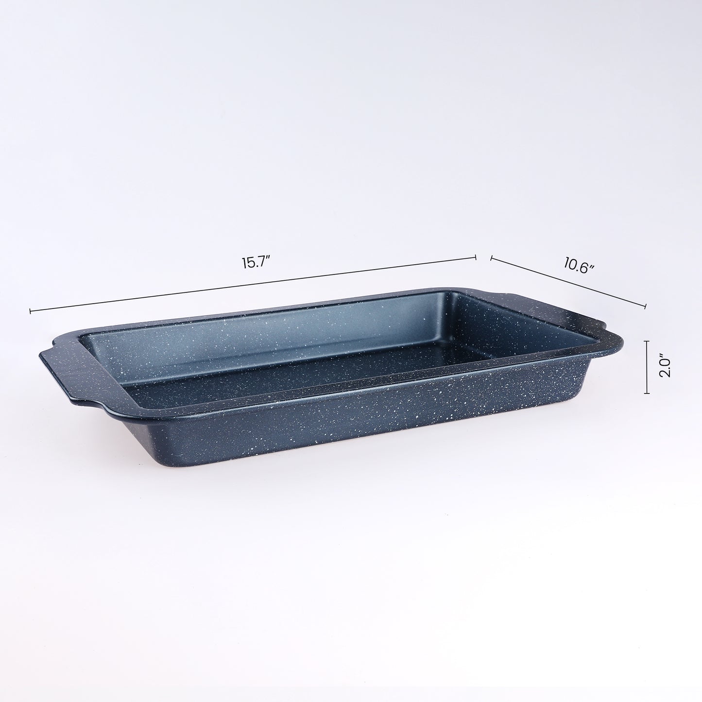 3 Pieces Baking Sheet Pan, Cookie Sheets for Oven Cooking, Warp Resistant Nonstick Durable Cake Pan