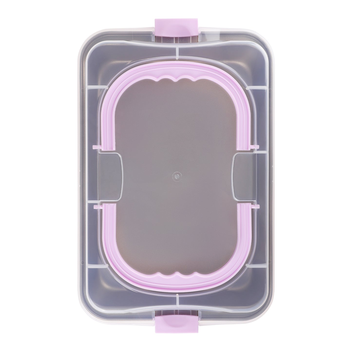Bandeja para hornear, bandejas para hornear galletas, bandeja antiadherente resistente a la deformación para pasteles con tapa