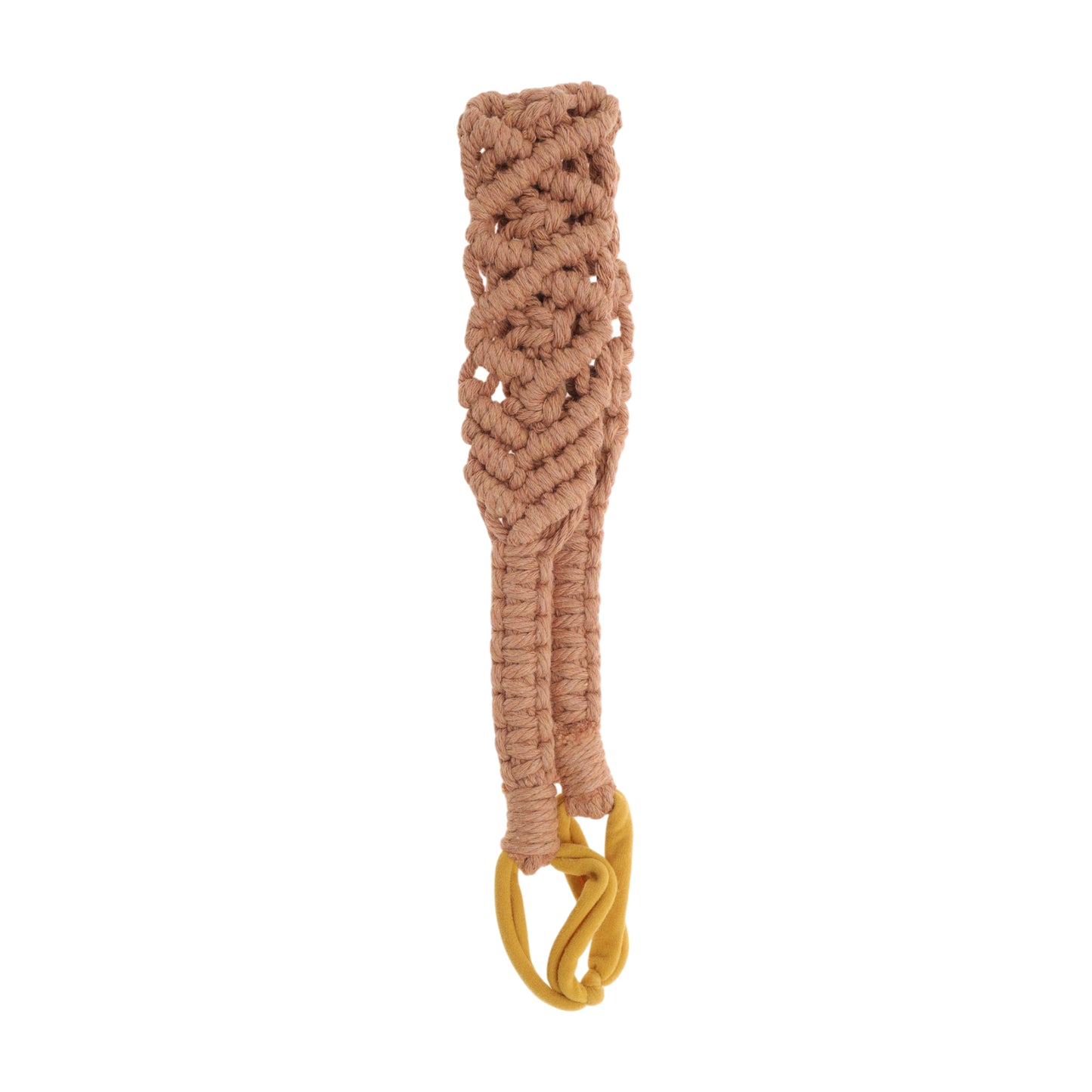 Diademas de rombos tejidas a mano para mujer, color rosa y marrón, 1 unidad