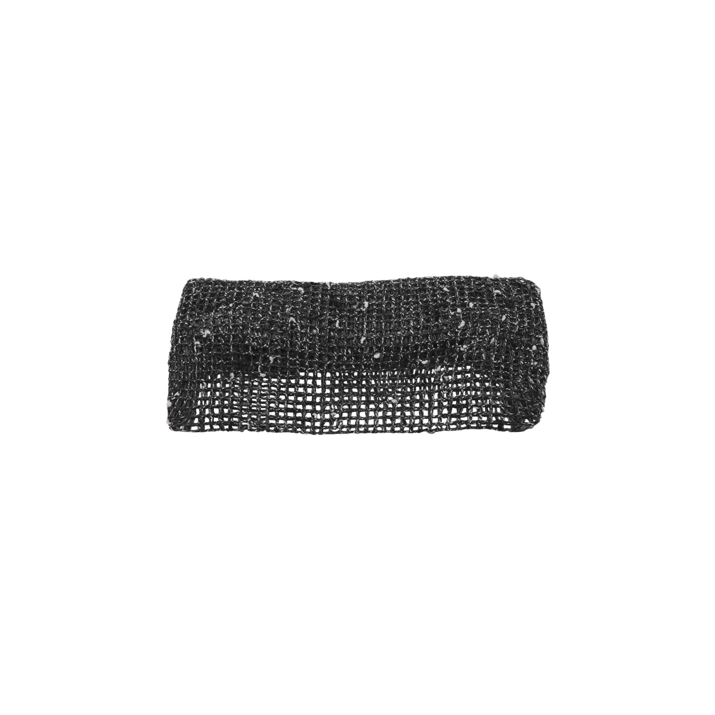 Diadema de encaje elástica ancha para mujer, color negro, 1 unidad