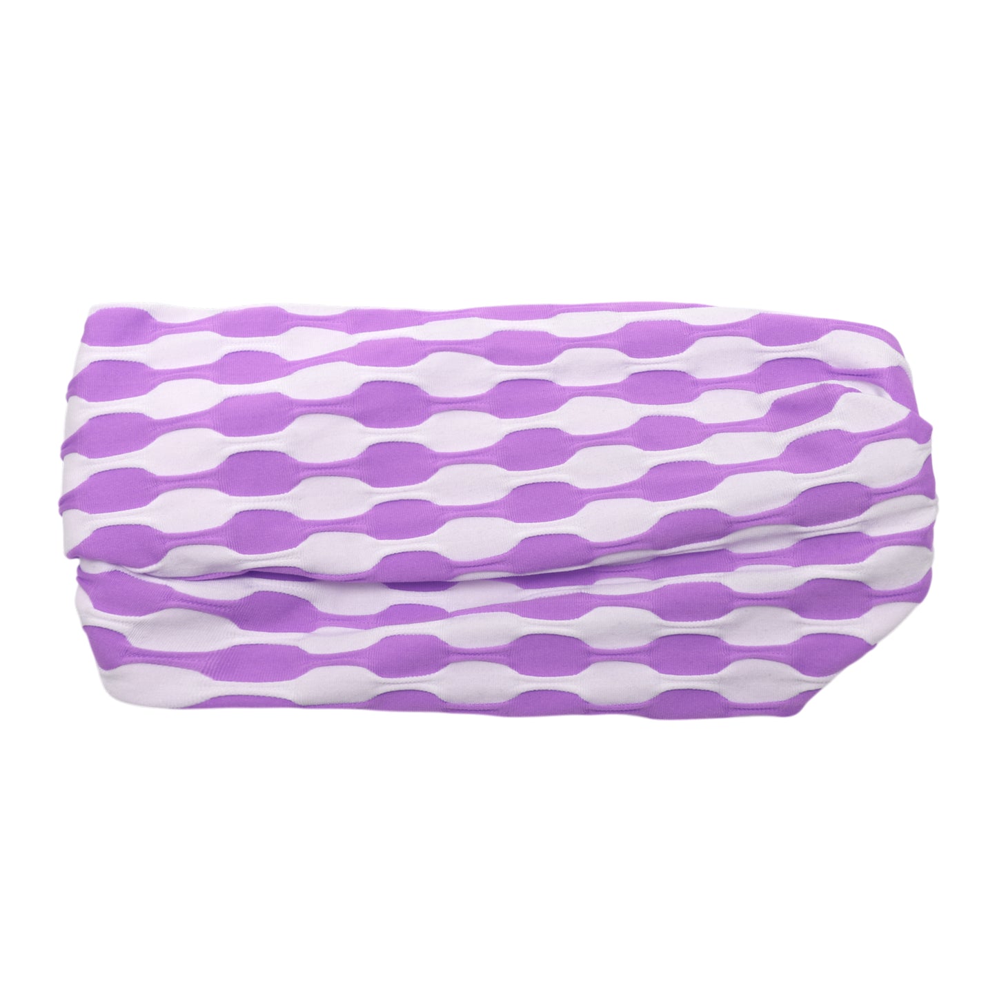 Diadema ancha de tela con bloques de color para mujer, color morado, 1 unidad