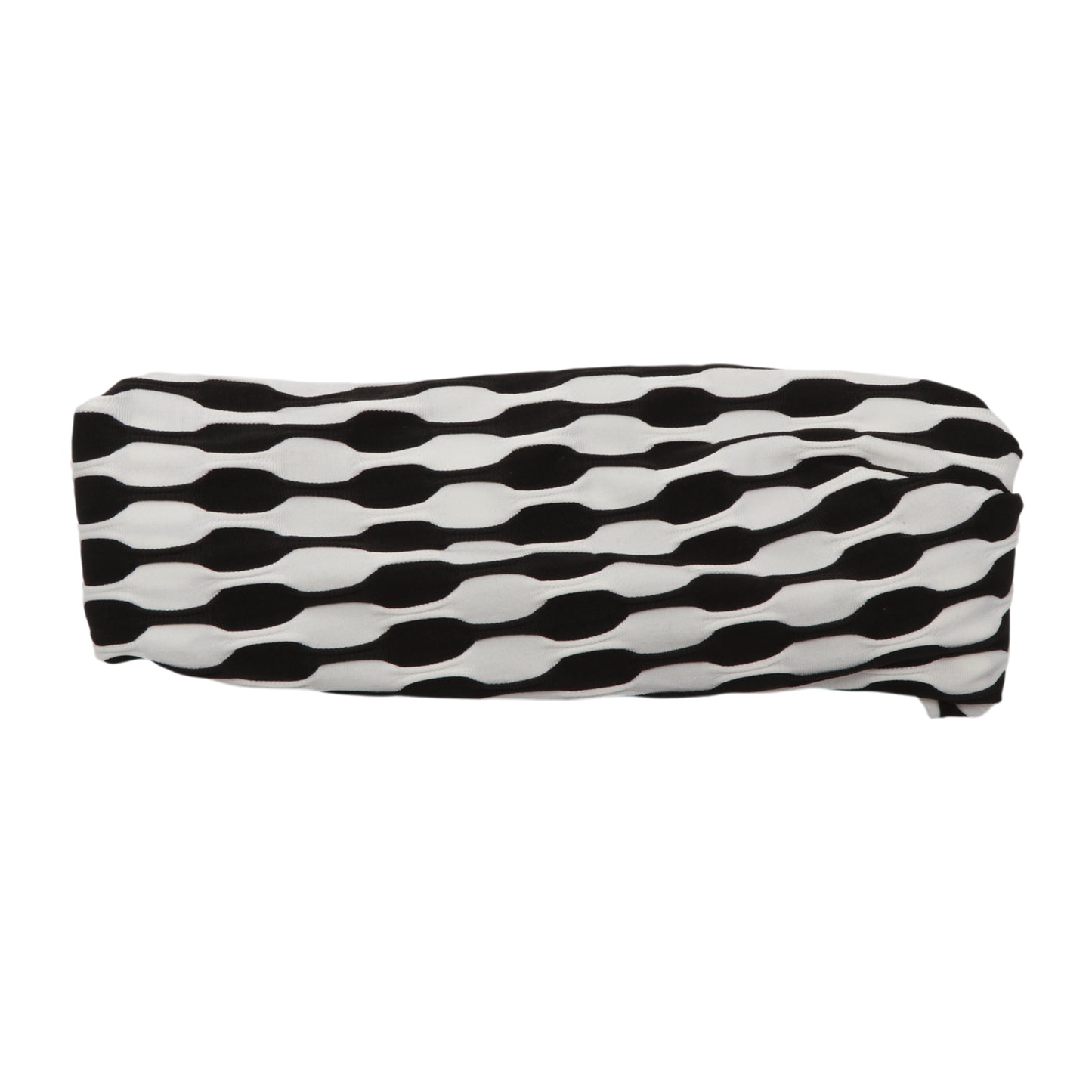 Diadema ancha de tela con bloques de color para mujer, color negro, 1 unidad