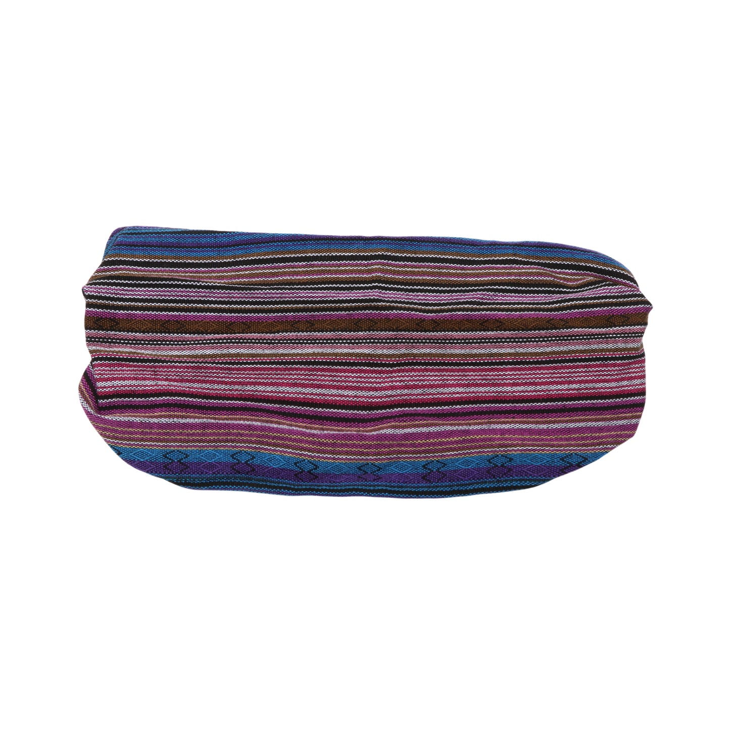 Ethnic Style Stripes Wide Headband for Women, Blue Pink 1 Pc