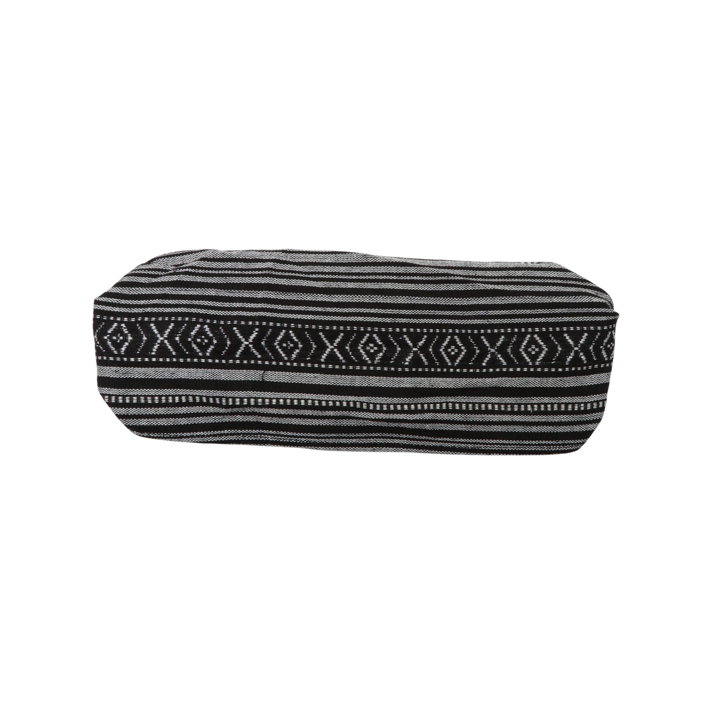 Ethnic Style Stripes Wide Headband for Women, Black White 1 Pc