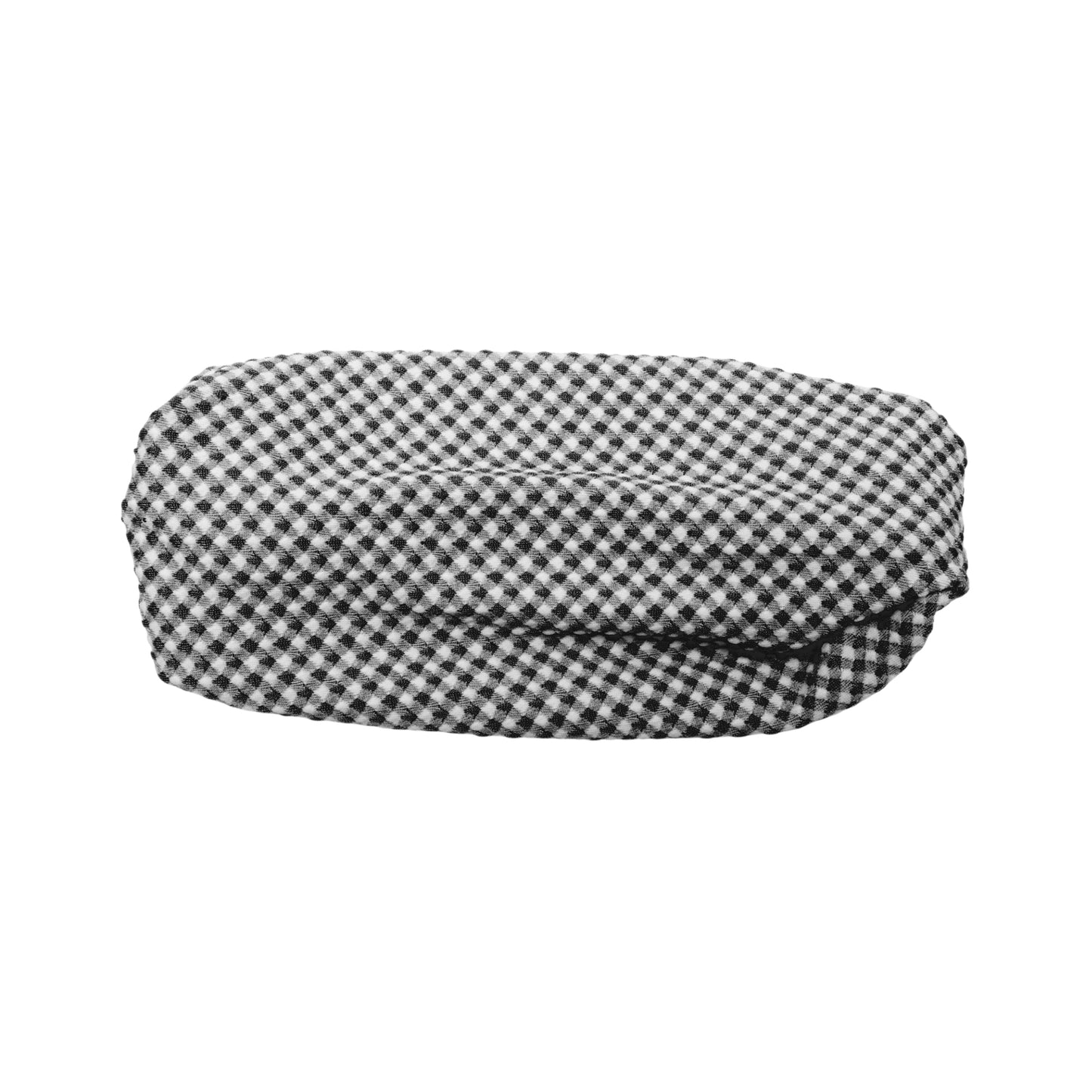 Diadema de rombos para niña, ancha, de tela, color negro, 1 unidad