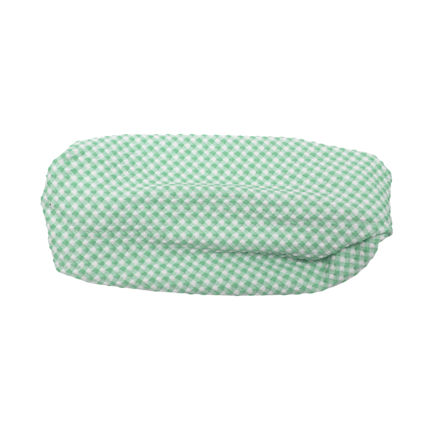 Diadema de rombos para niña, ancha, de tela, color verde, 1 unidad