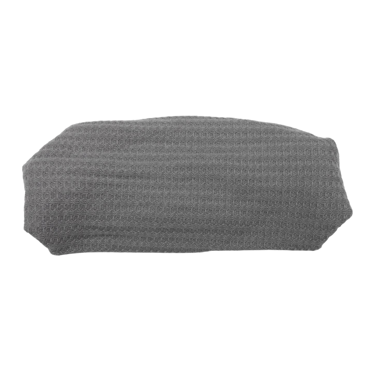 Diadema ancha con textura sólida para mujer, color gris, 1 unidad