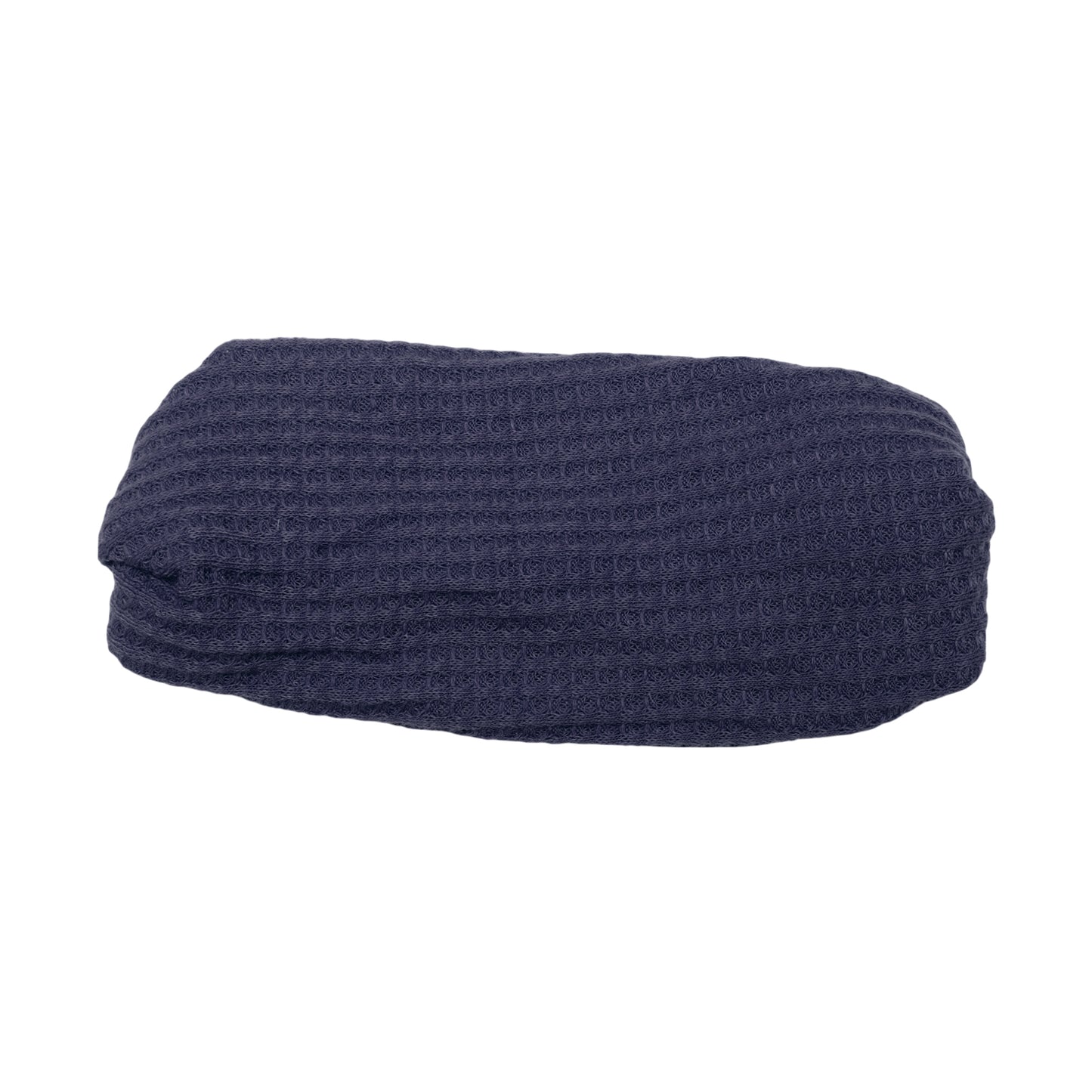 Diadema ancha con textura sólida para mujer, azul marino, 1 unidad