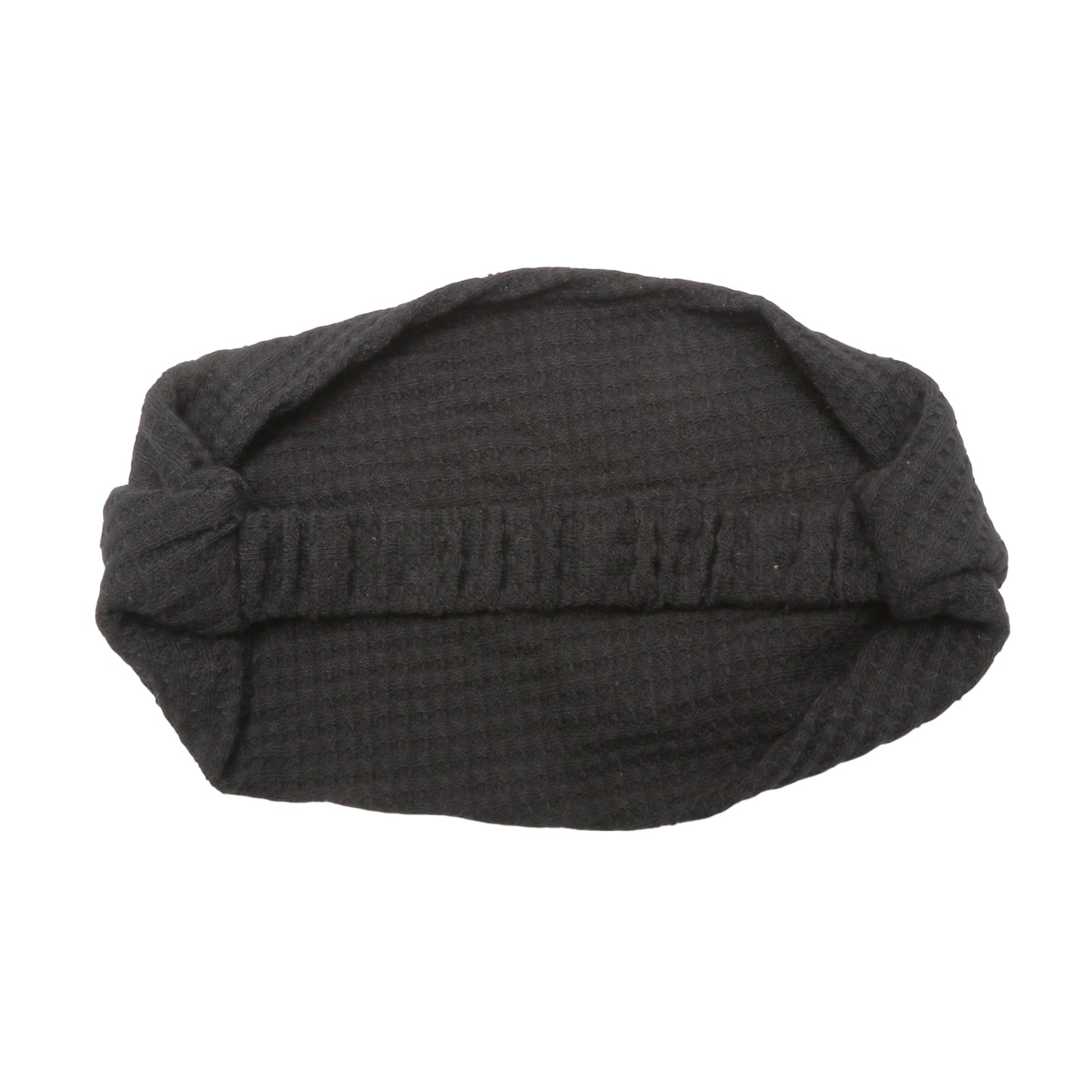 Leaf Pattern Wide Headband for Women Black 1 Pc