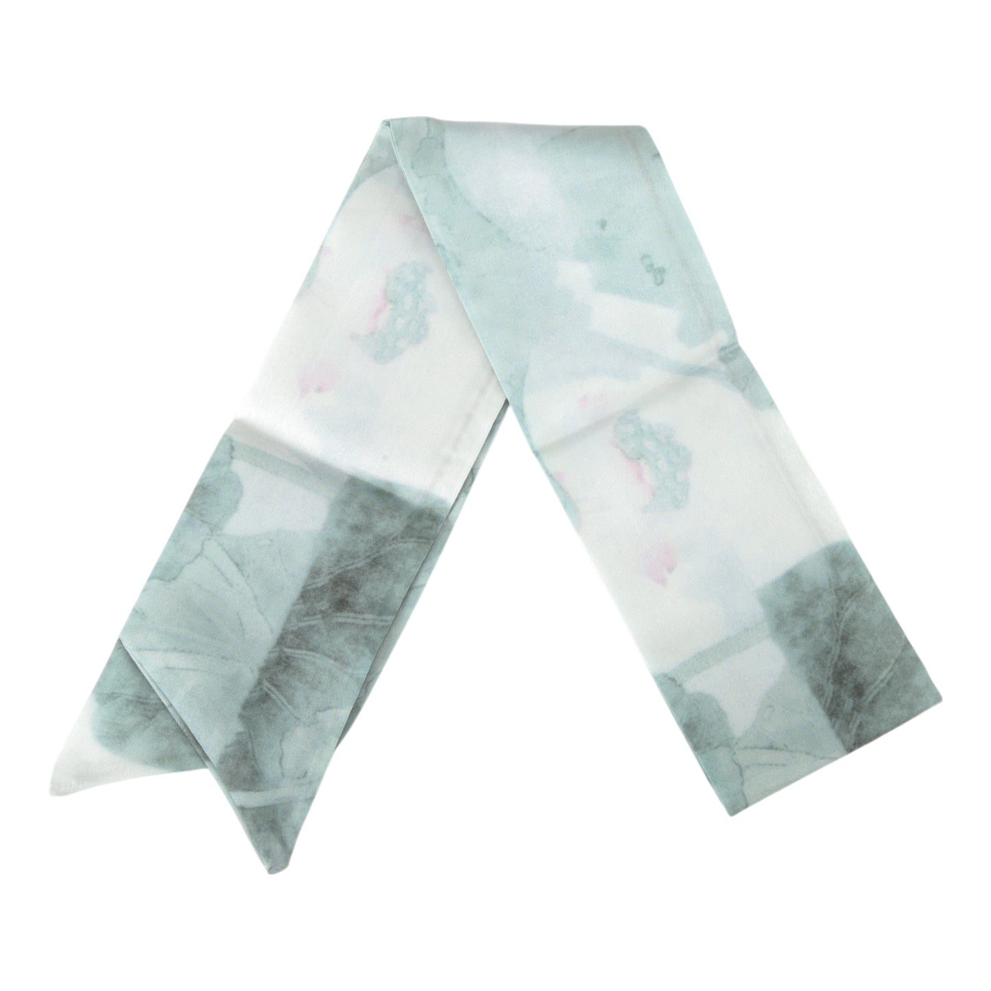 Vintage Lotus Leaf Headband for Women Gray 1 Pc