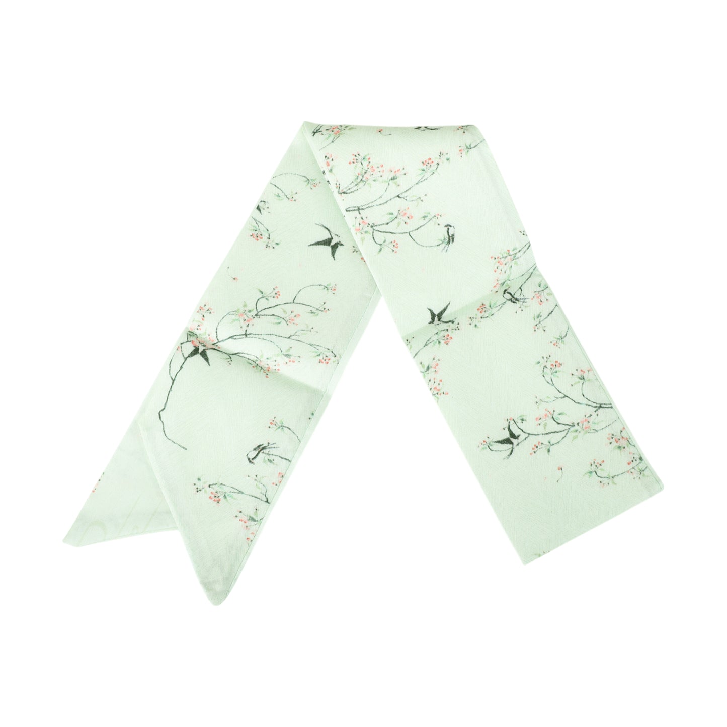 Vintage Swallow Flower Headband for Women Beige 1 Pc