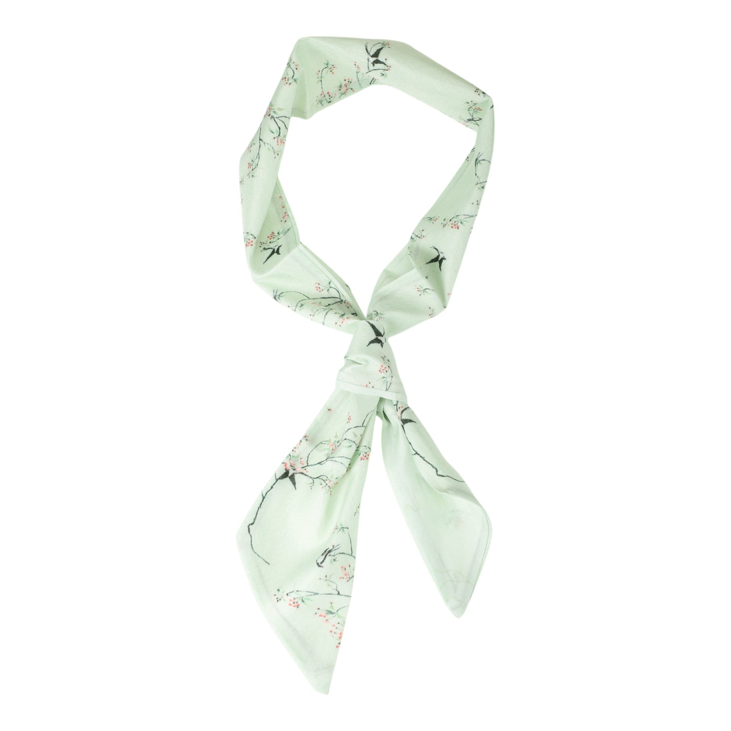 Vintage Swallow Flower Headband for Women Beige 1 Pc