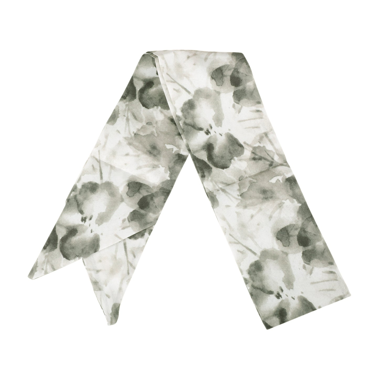 Vintage Lotus Field Headband for Women Gray Black 1 Pc