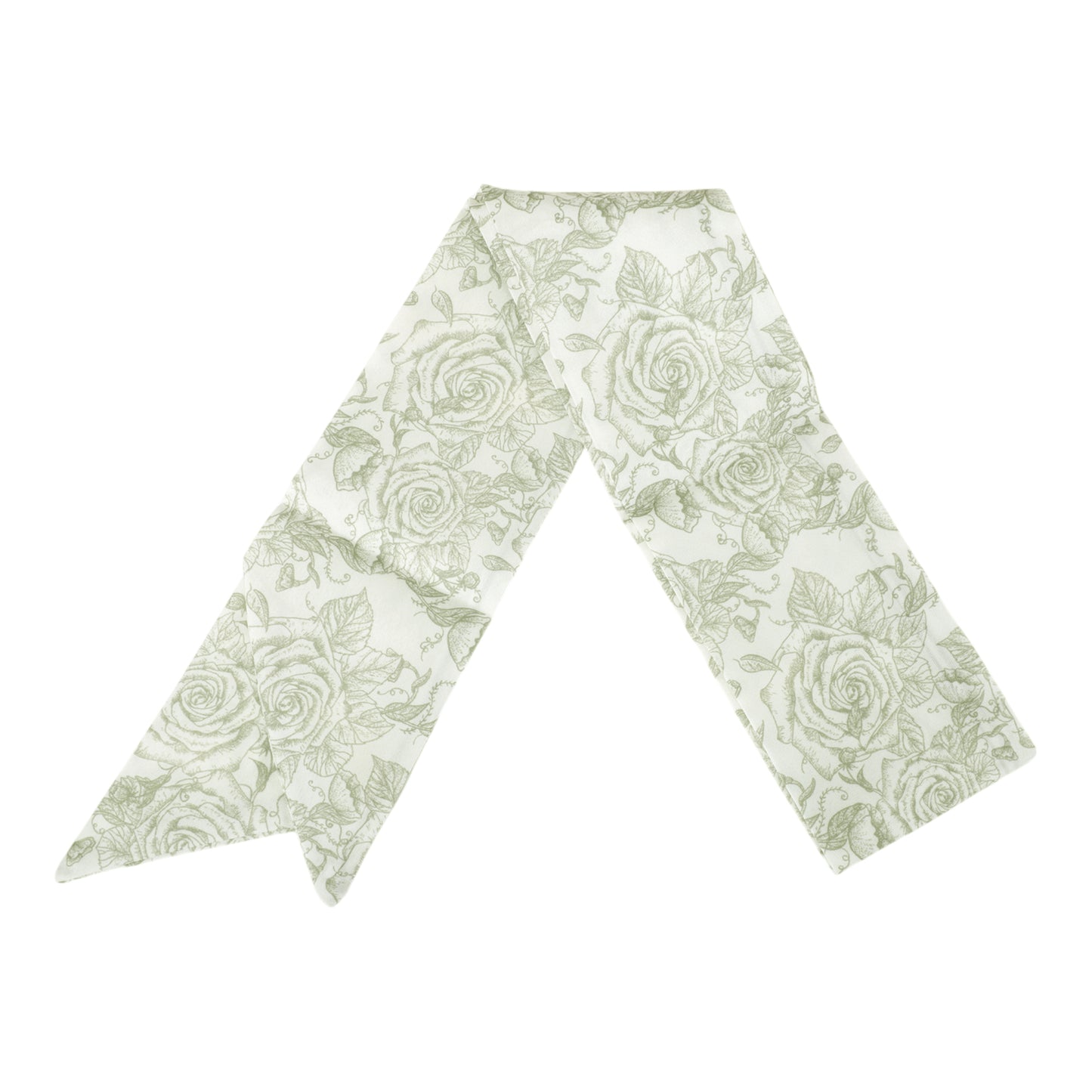 Vintage Rose Headband for Women Gray White 1 Pc