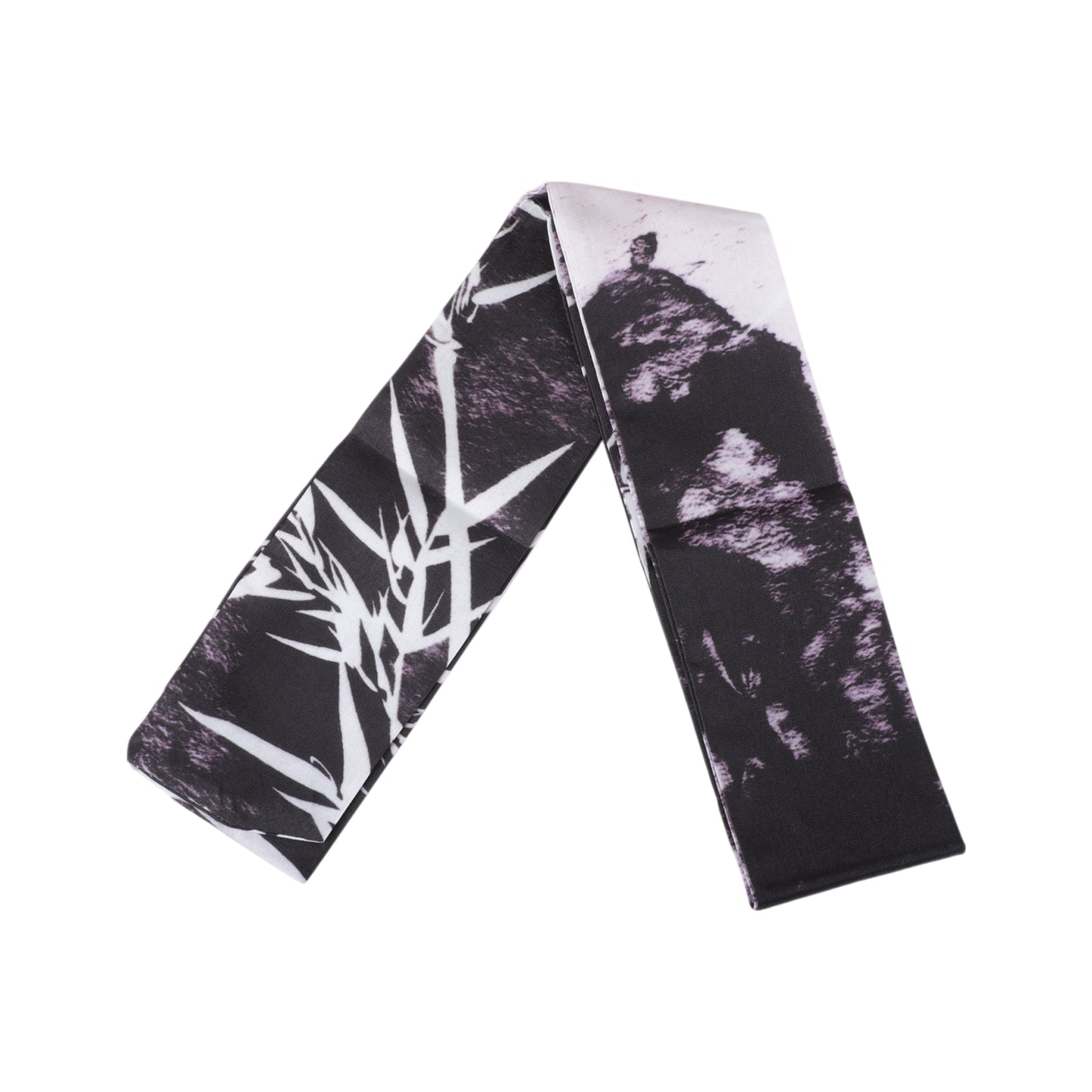 Vintage Bamboo Headband for Women Black White 1 Pc