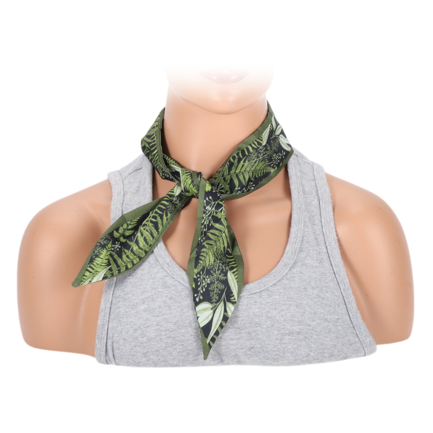 Leaf Self Tie Headband for Women Green 1 Pc