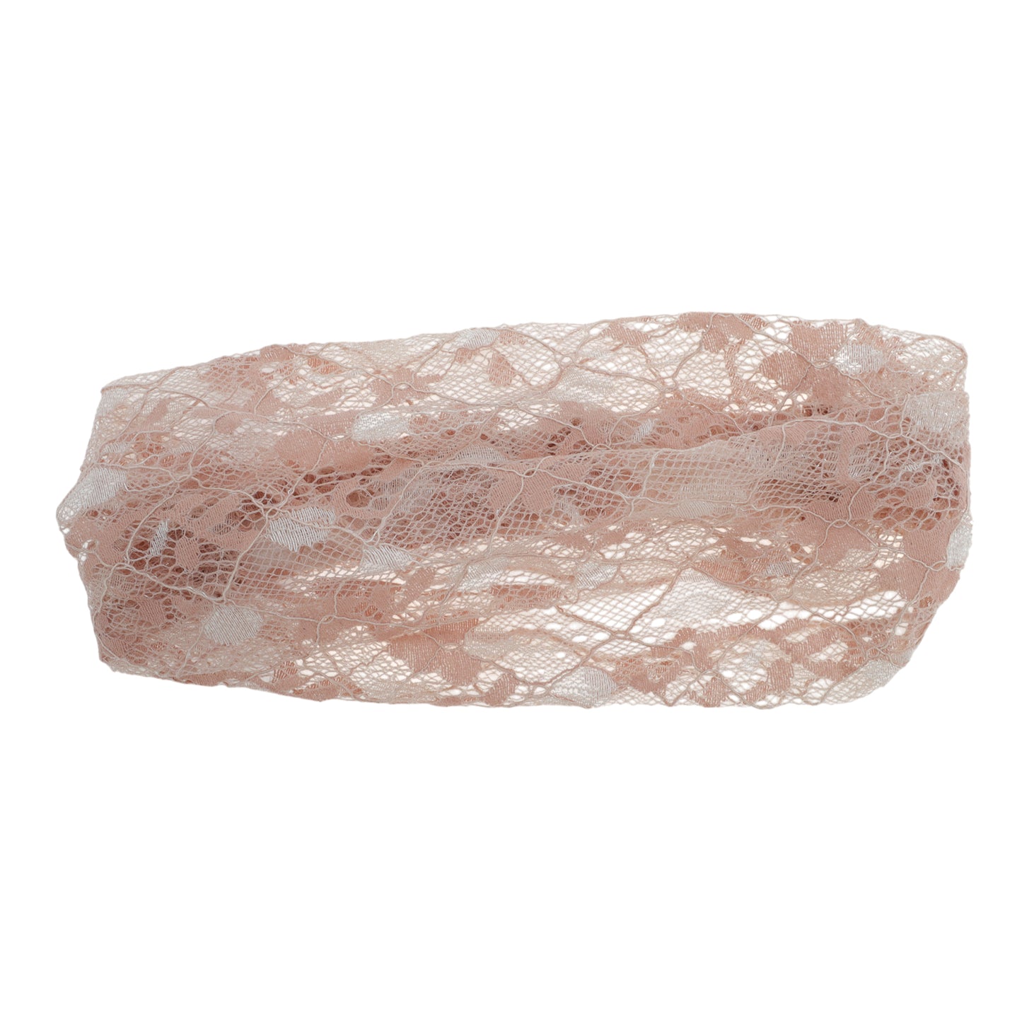 Floral Lace Wide Headband for Women Pink 1 Pc