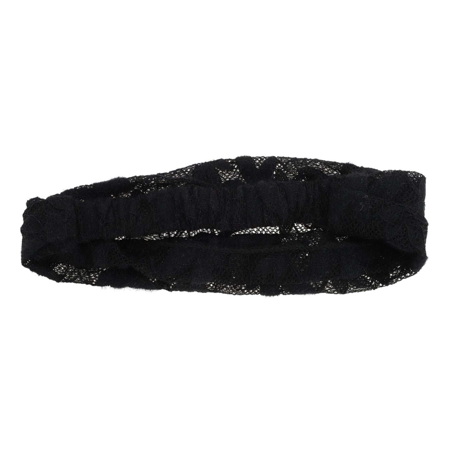 Maple Leaf Lace Headband for Women Black 1 Pc