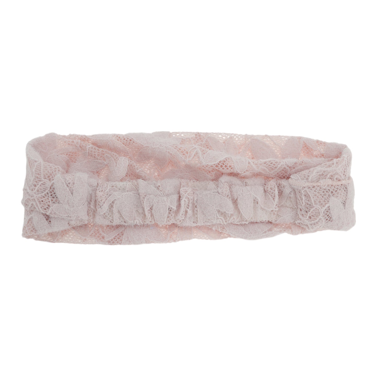 Maple Leaf Lace Headband for Women Pink 1 Pc