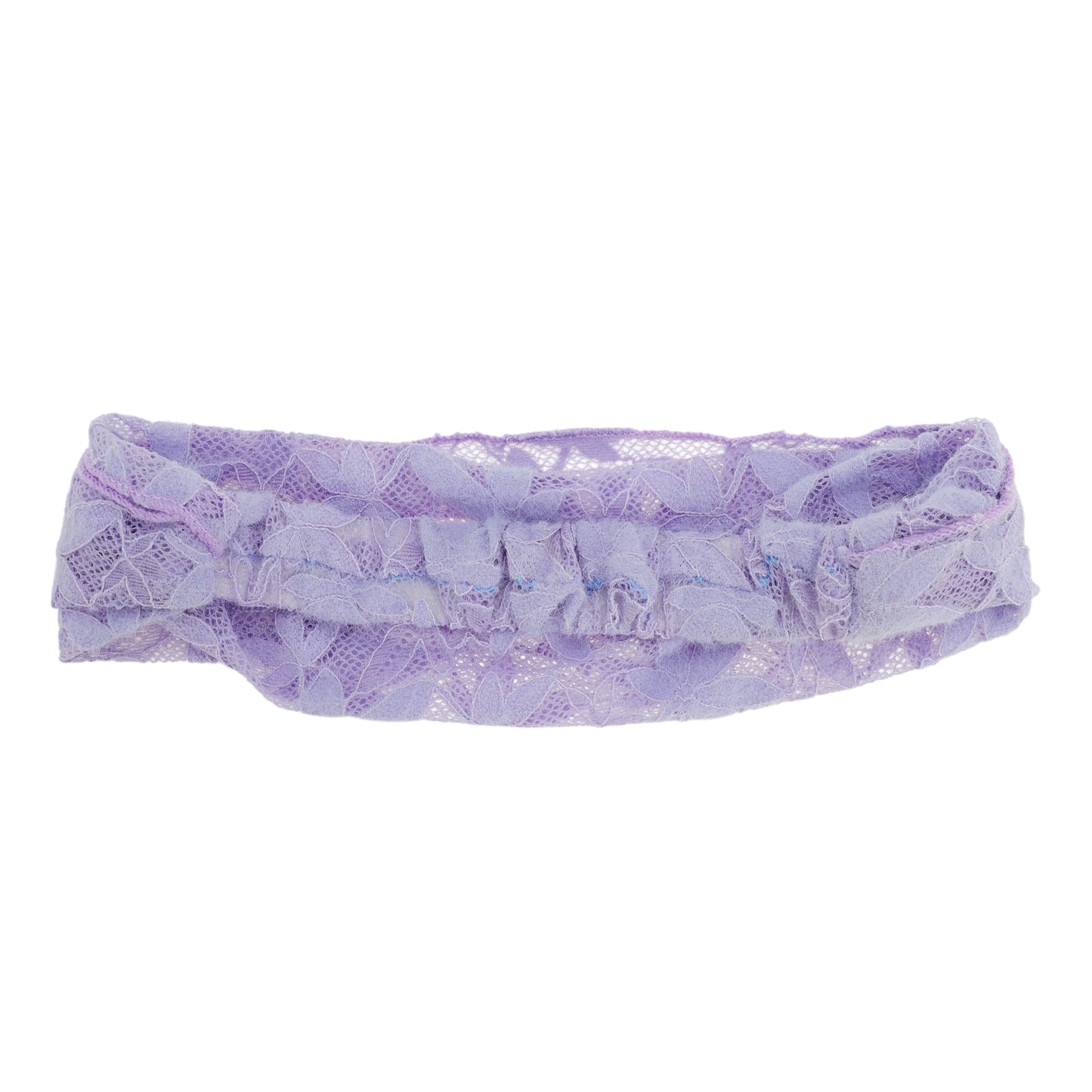 Maple Leaf Lace Headband for Women Light Purple 1 Pc