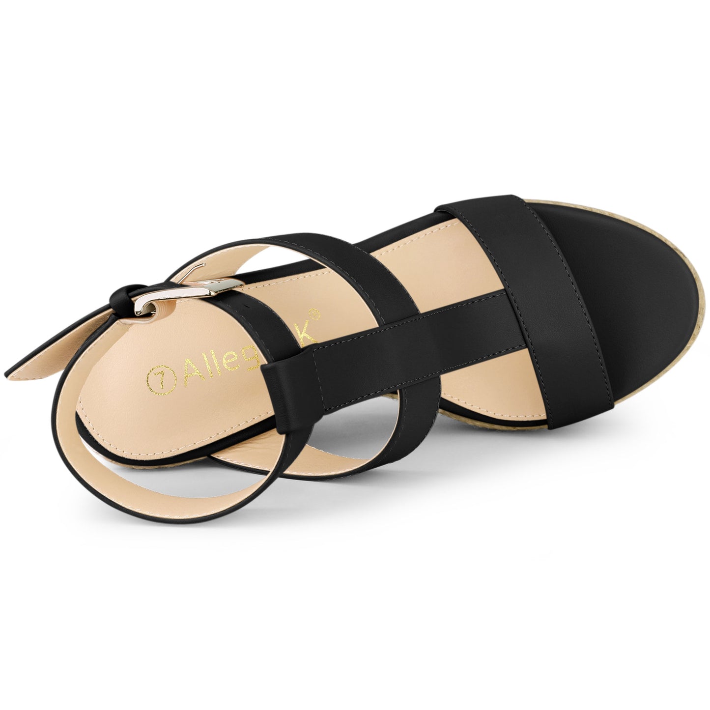 Women's Strappy Espadrille Wedges Platform Sandals