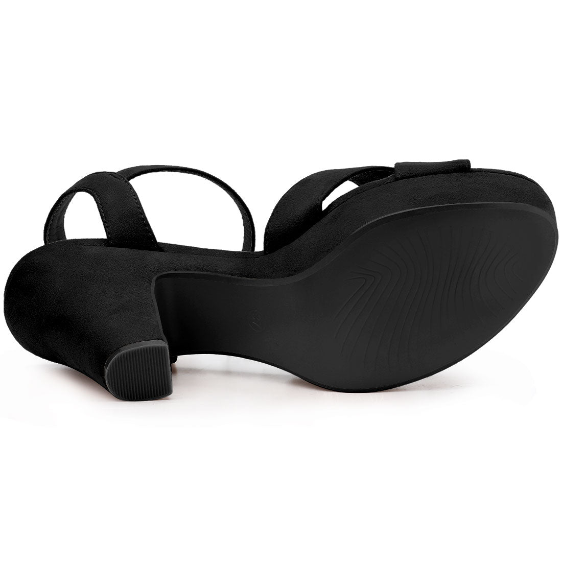 Women's Platform Chunky Heel Slingback Sandals