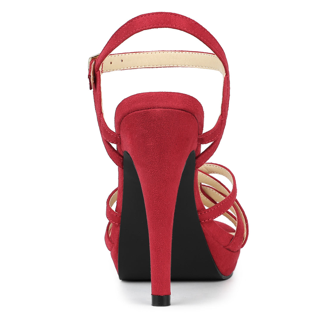 Women's Strappy Platform Stiletto Heel Sandals