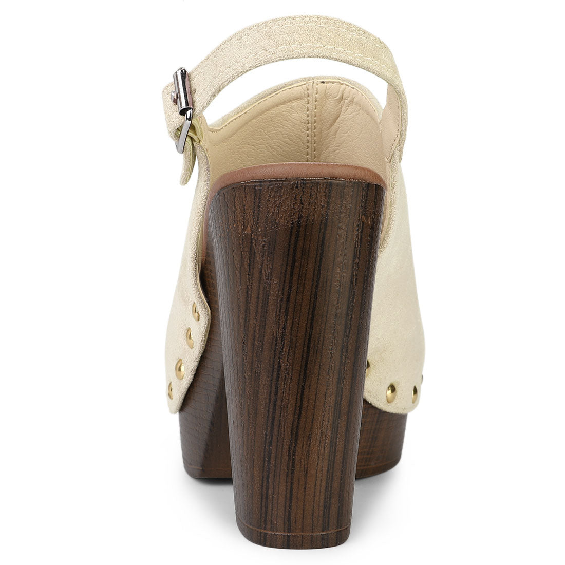 Women's Slingback Platform Chunky Heel Sandals