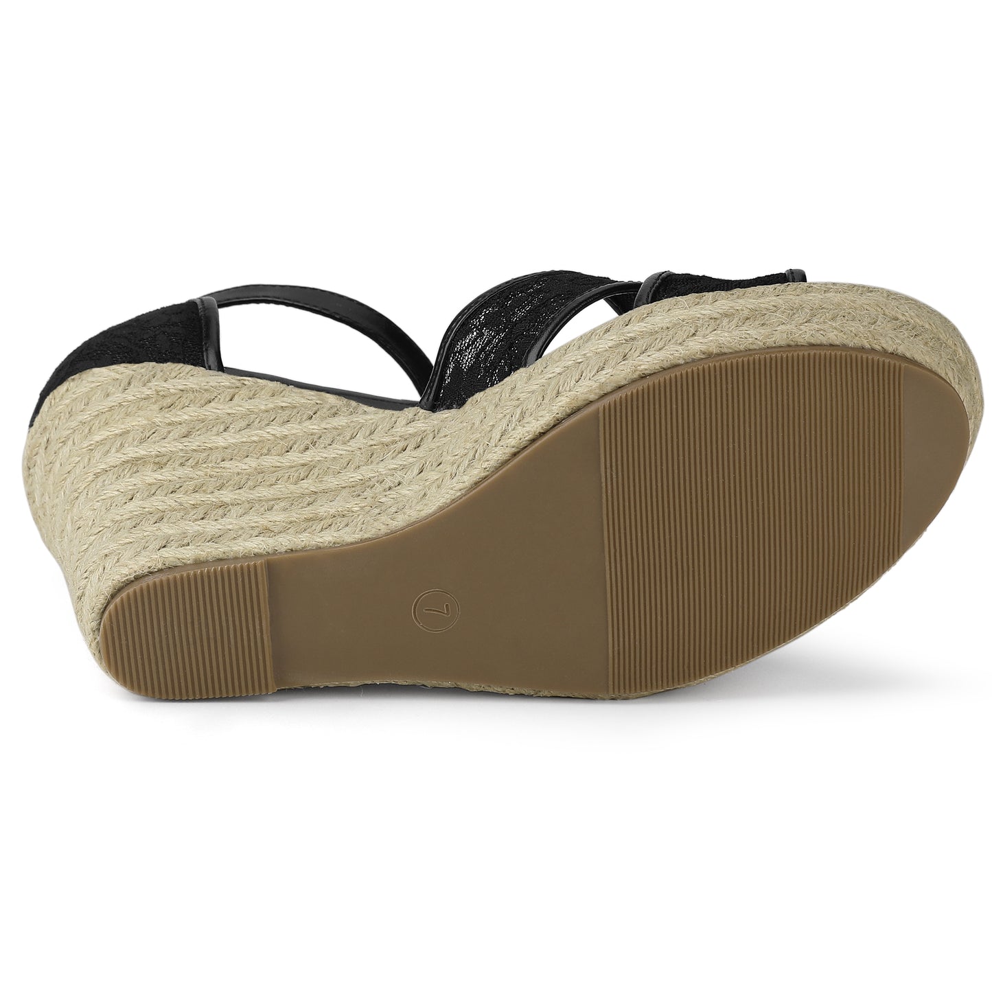 Women's Ankle Strap Espadrille Wedge Heel Sandals