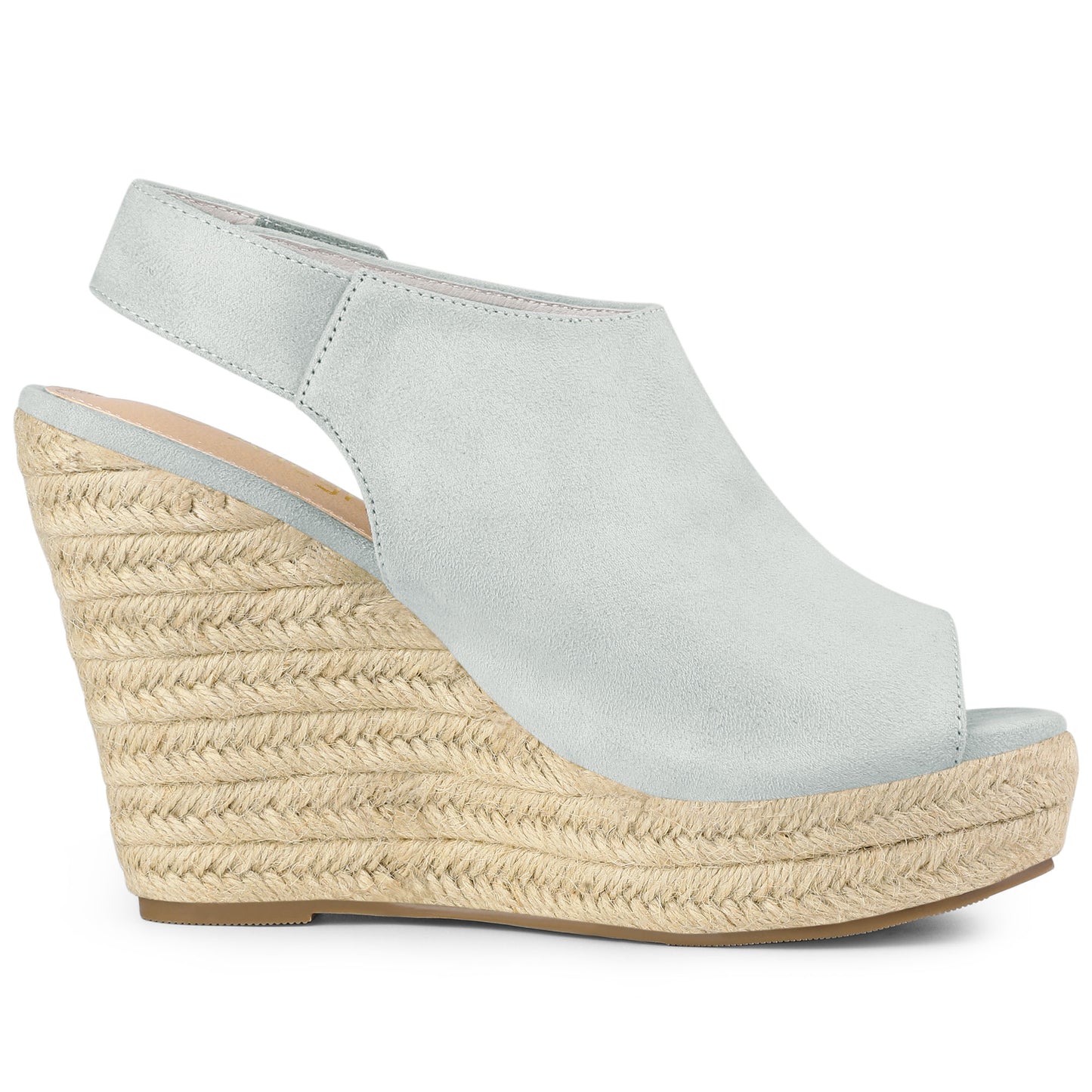 Women's Espadrille Platform Heeled Wedges Sandals