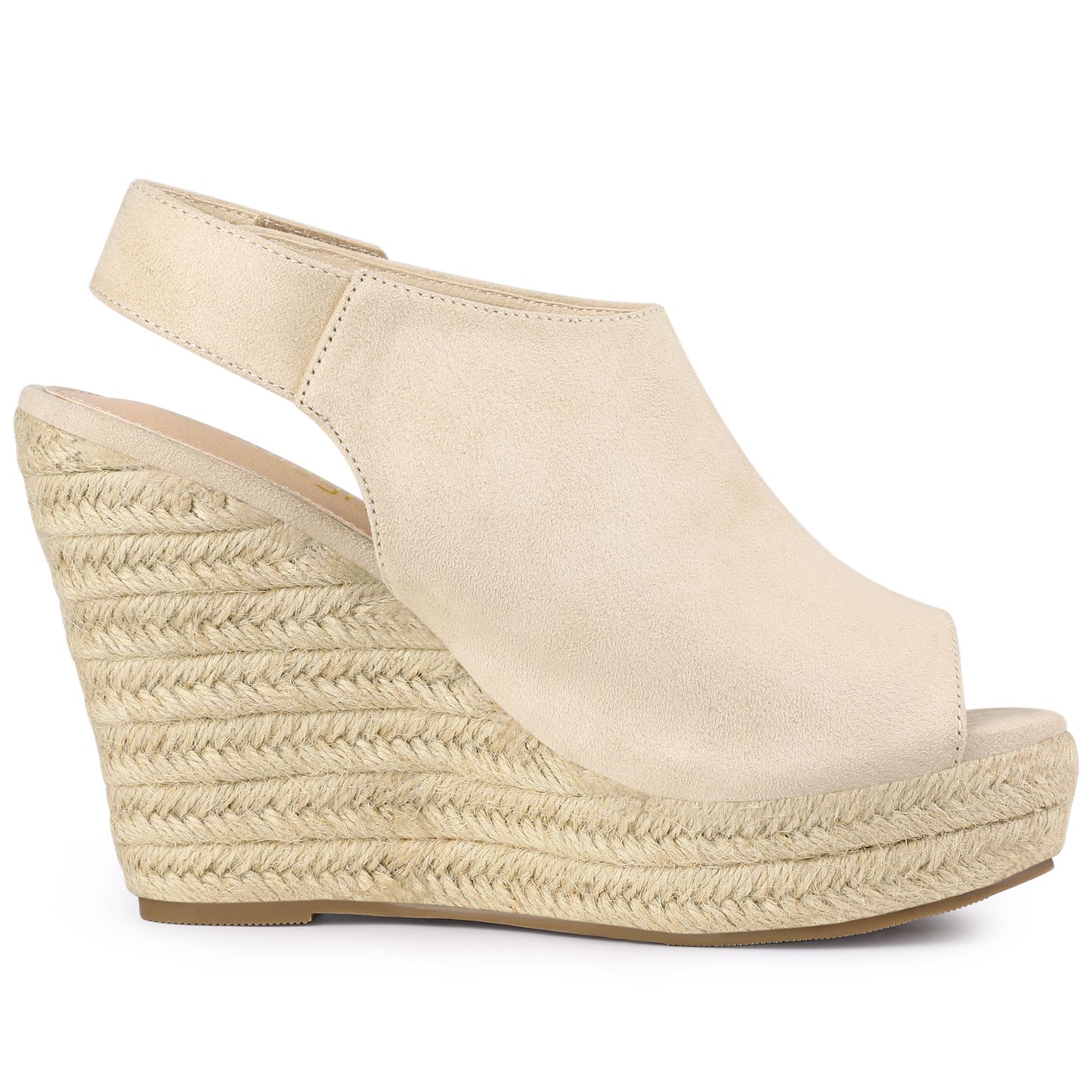 Women's Espadrille Platform Heeled Wedges Sandals