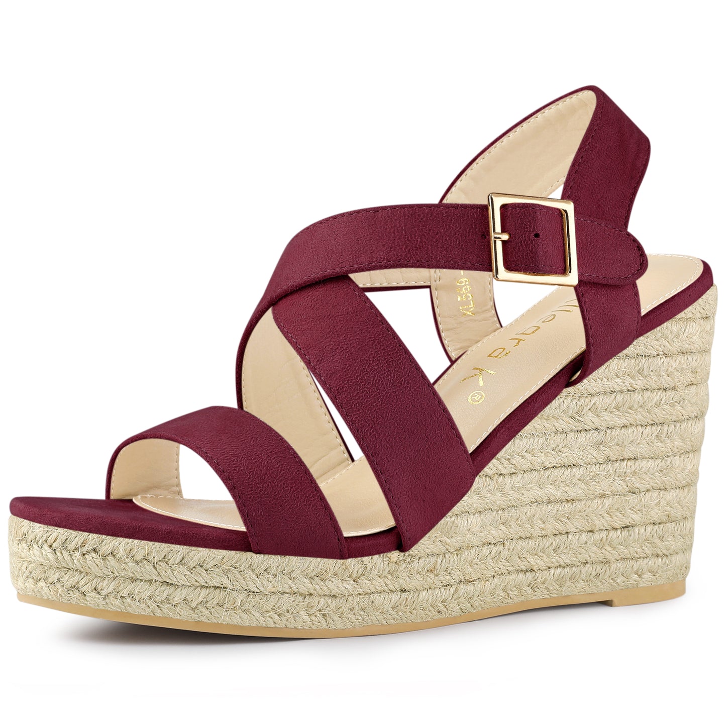 Women's Espadrilles Platform Slingback Wedges Sandals