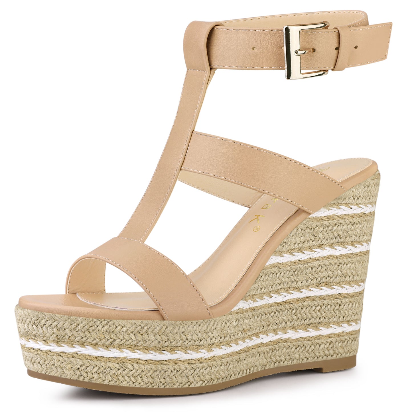 Women's Strappy Espadrille Wedges Platform Sandals