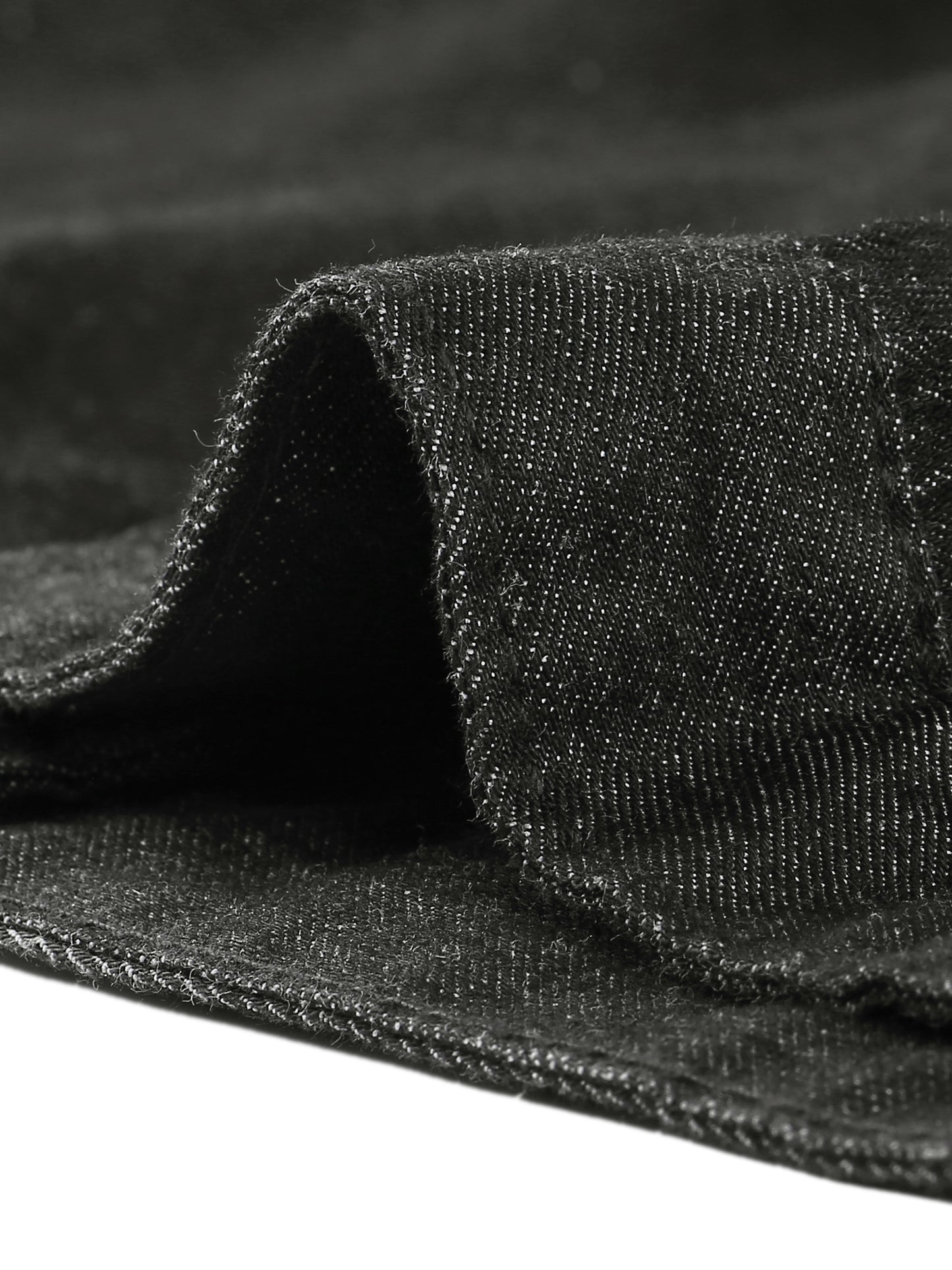 Chaqueta vaquera de talla grande para mujer, de manga corta, con solapa y botones al frente, ideal para el trabajo, estilo western.