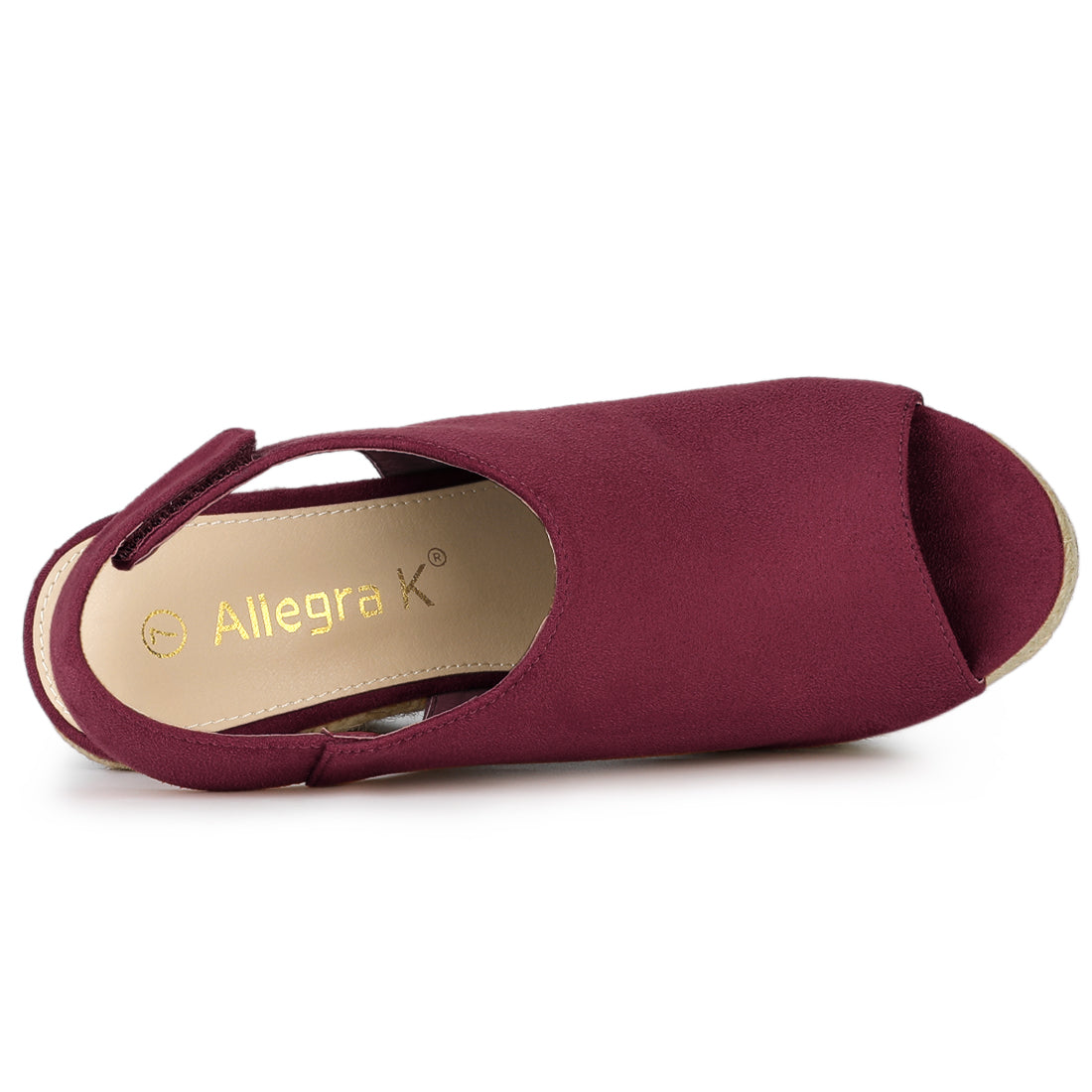 Women's Espadrille Platform Heeled Wedges Sandals