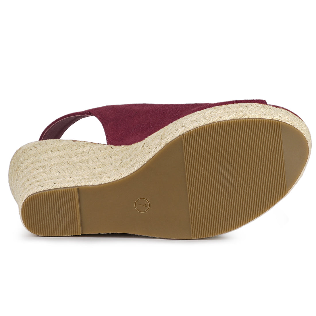 Women's Espadrille Platform Heeled Wedges Sandals
