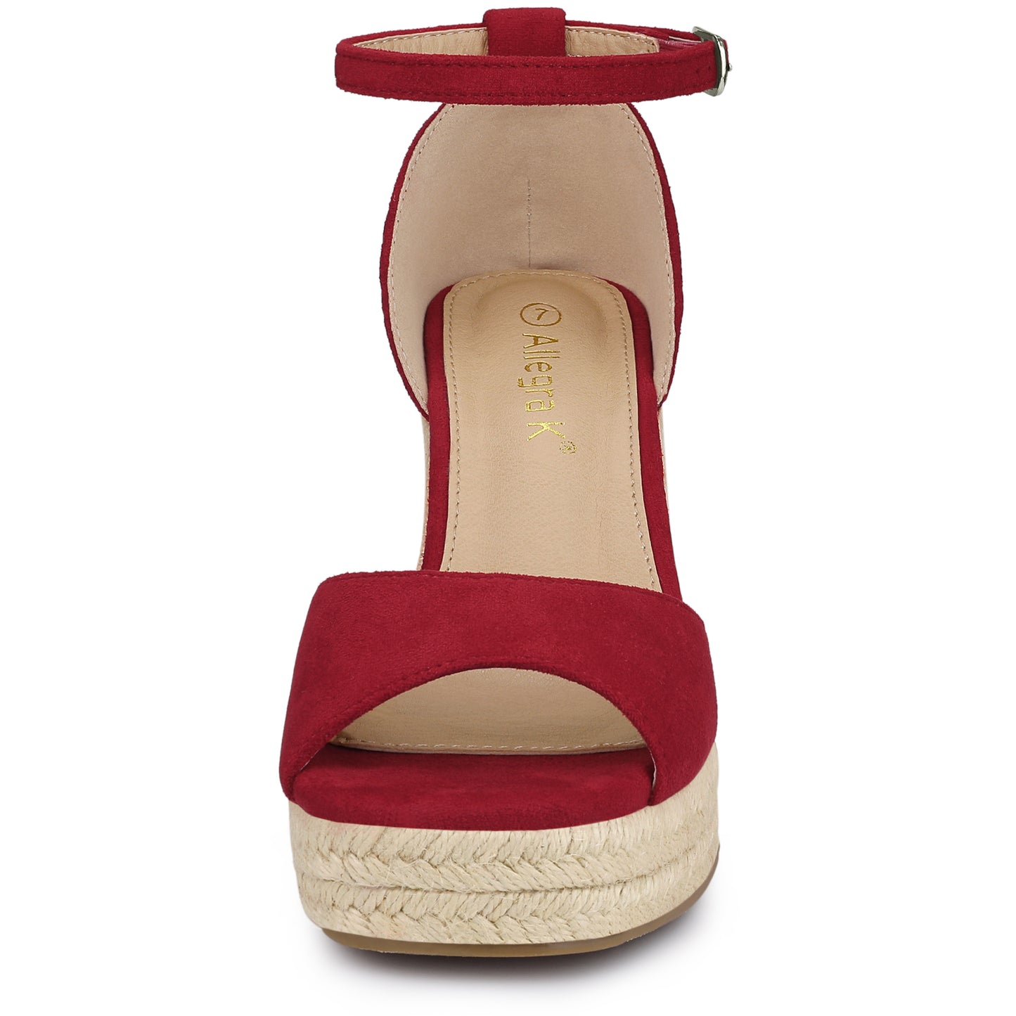 Women's Espadrille Platform Ankle Strap Wedge Heel Sandals