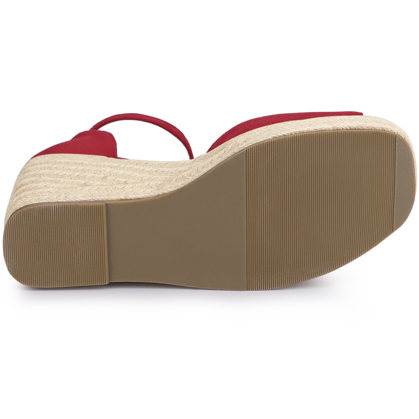 Women's Espadrille Platform Ankle Strap Wedge Heel Sandals