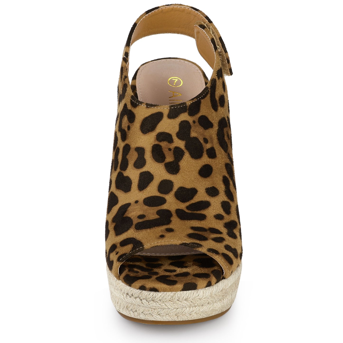 Women's Espadrille Platform Heeled Wedges Sandals