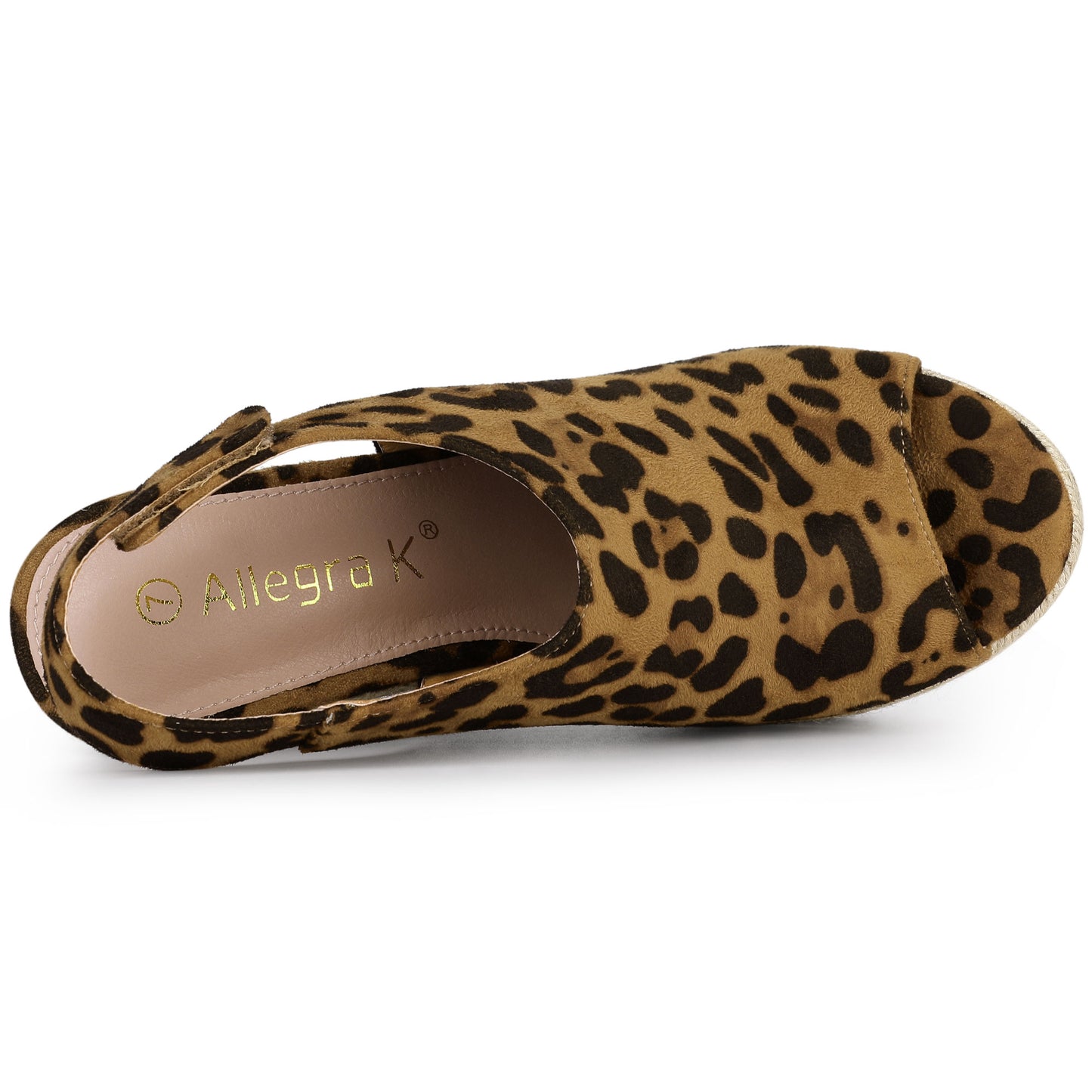 Women's Espadrille Platform Heeled Wedges Sandals
