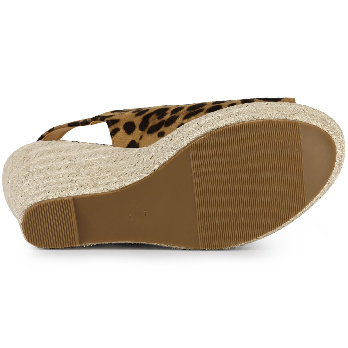 Women's Espadrille Platform Heeled Wedges Sandals