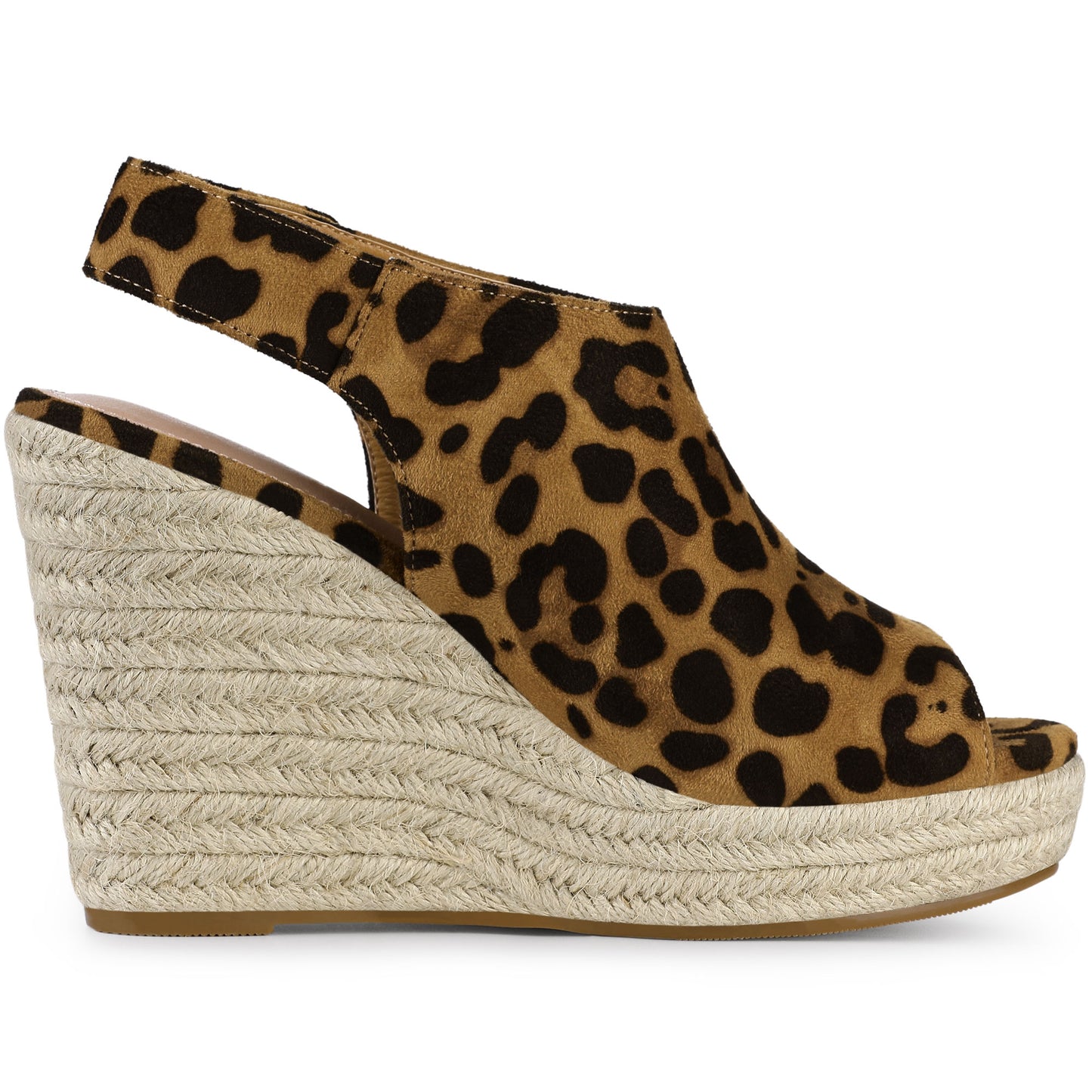 Women's Espadrille Platform Heeled Wedges Sandals