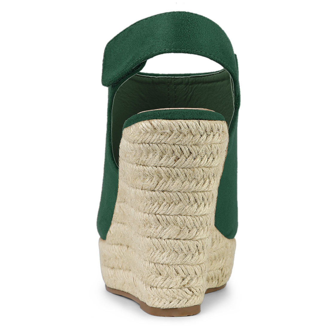 Women's Espadrille Platform Heeled Wedges Sandals