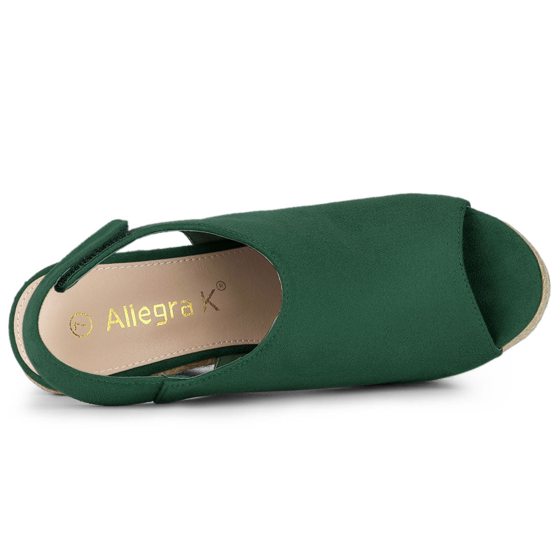 Women's Espadrille Platform Heeled Wedges Sandals