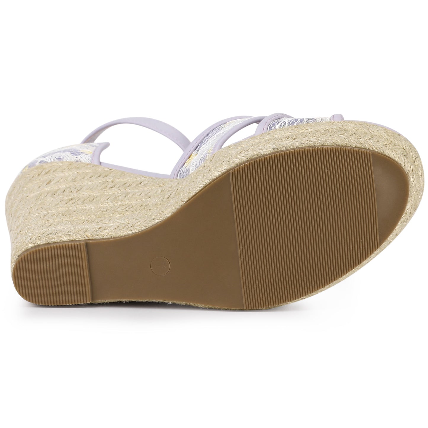 Women's Ankle Strap Espadrille Wedge Heel Sandals