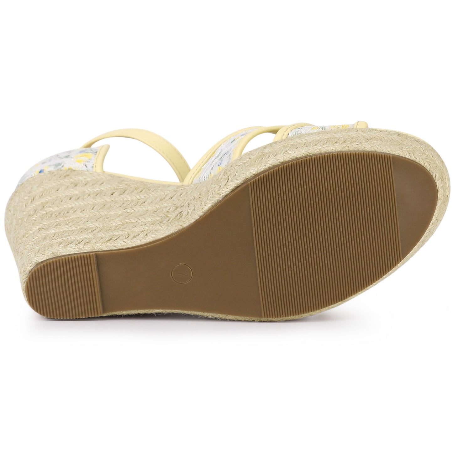 Women's Ankle Strap Espadrille Wedge Heel Sandals