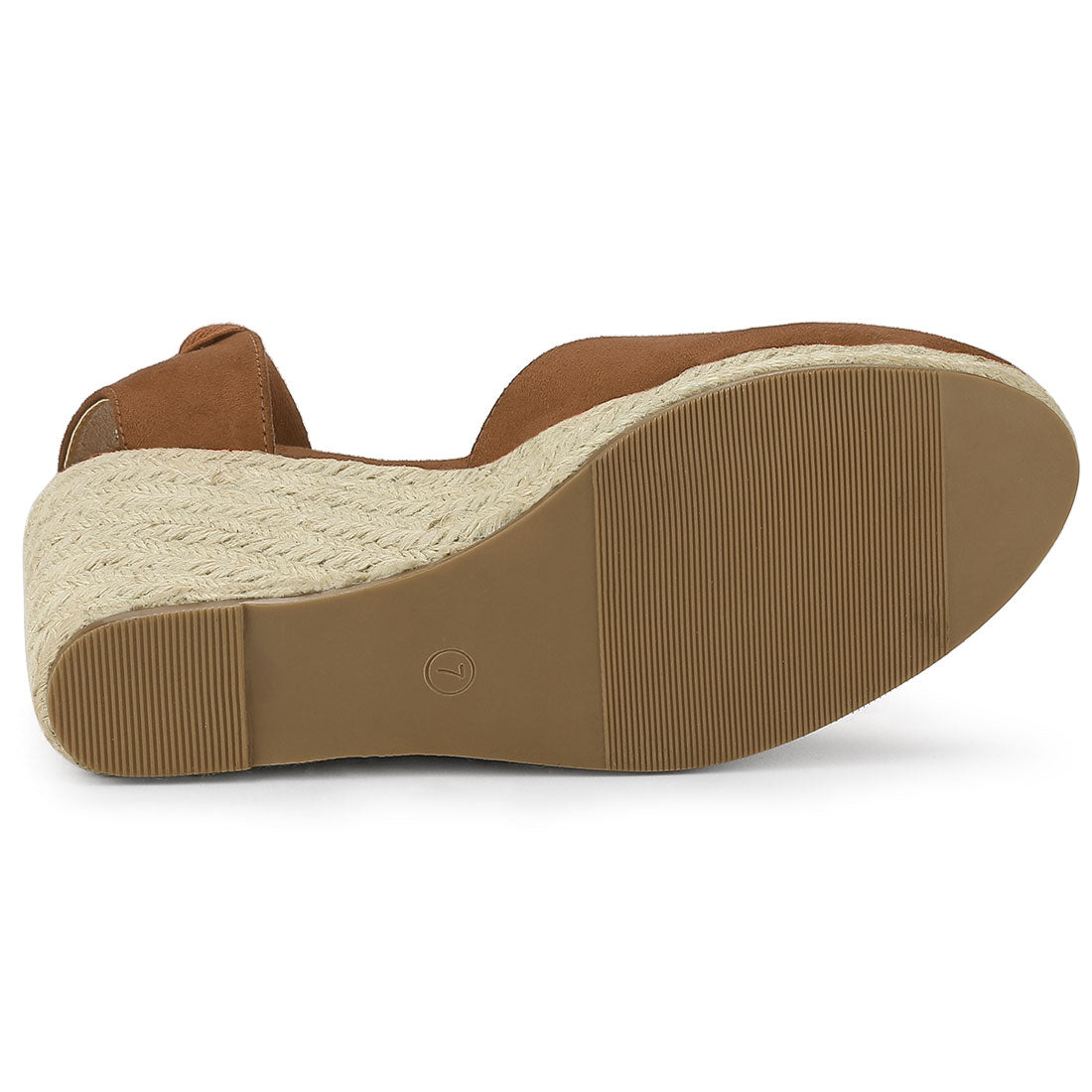 Women's Espadrille Platform Wedge Heel Lace Up Sandals